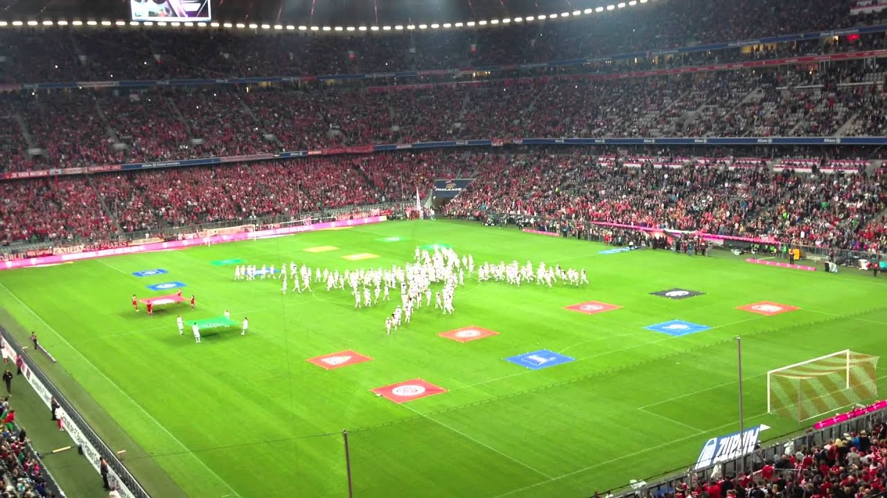 1. Bundesliga Season 2013/2014 Opening Ceremony Allianz Arena