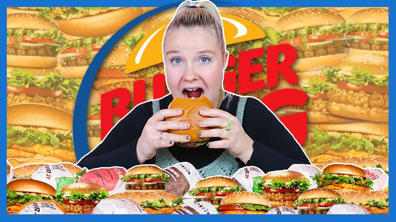 Rankar ALLT på Burger Kings meny