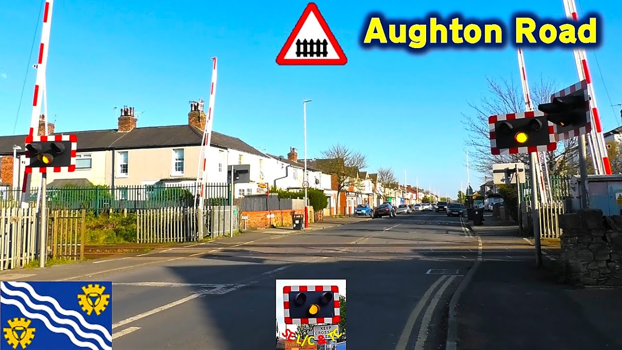 Southport (Aughton Road) Level Crossing, Merseyside