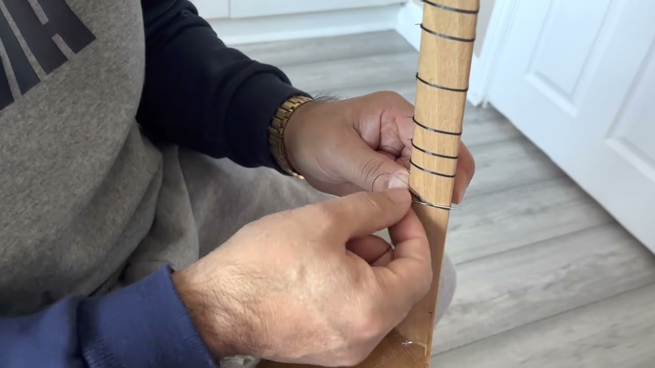 Saz perdeleri nasıl bağlanır