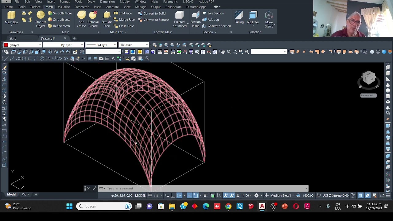 AUTOCAD 3D EDGE SURF