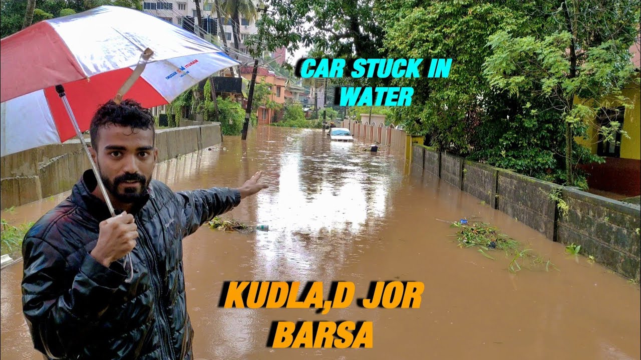 😨HEAVY RAIN IN MANGALORE || FLOOD||  #mangalore #redalert #kudla
