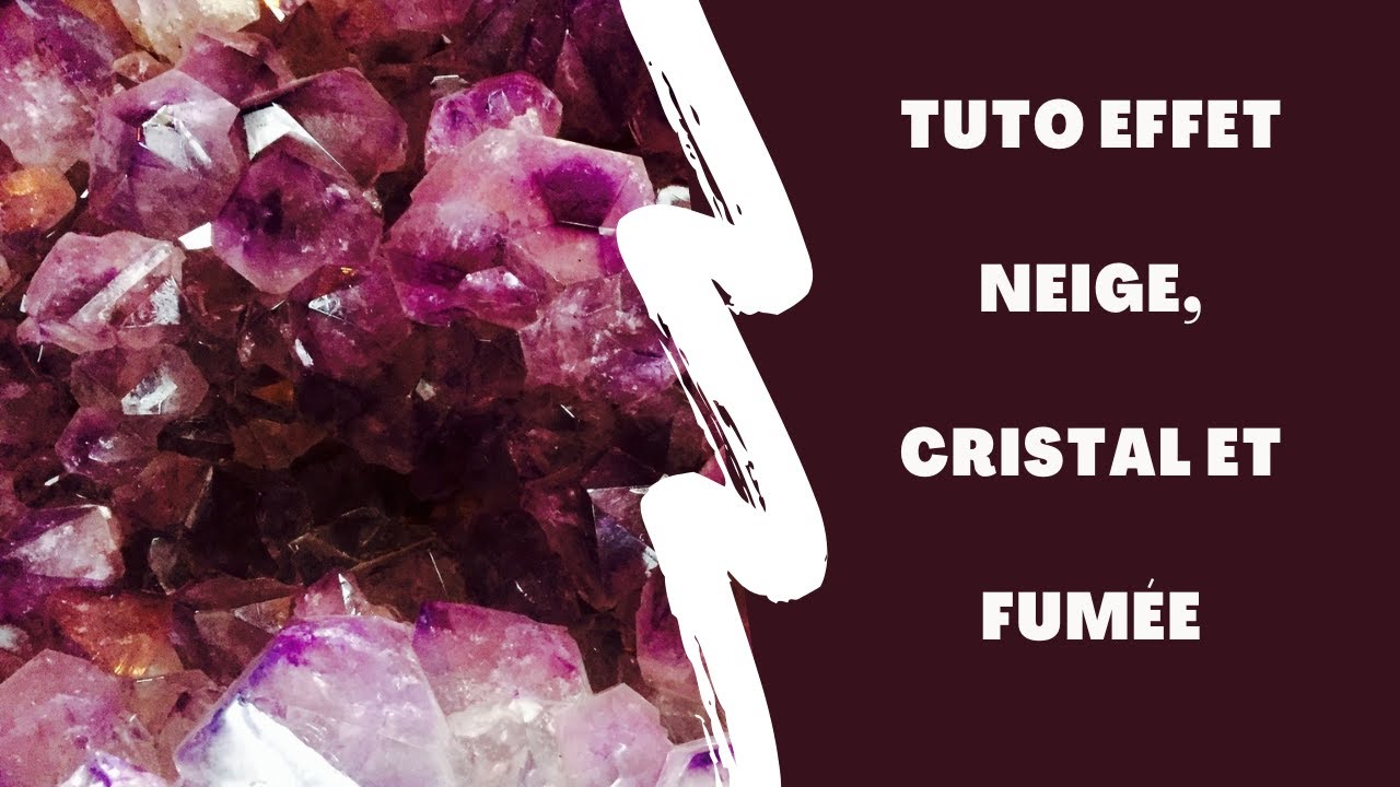[Colo astuces] Tutos effets faciles: neige, cristaux, nuage/fumée🌋