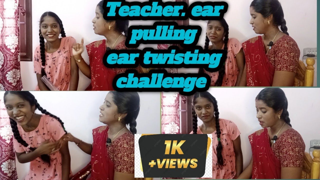 Teacher vs student ear pulling/twisting /pinching/challenge in tamil /requested video /funny/dh chan