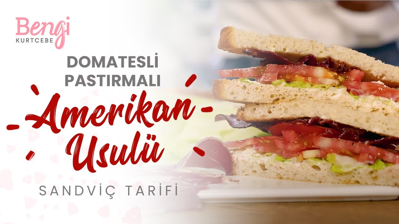 Pastırmalı Domatesli Tava Tostu | Amerikan Usulü Pratik Tarif