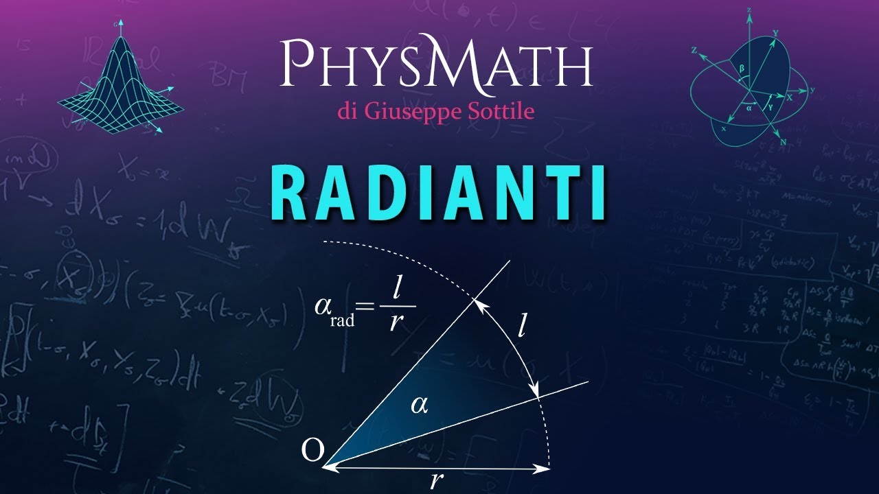 Goniometria: Misura degli angoli in Radianti