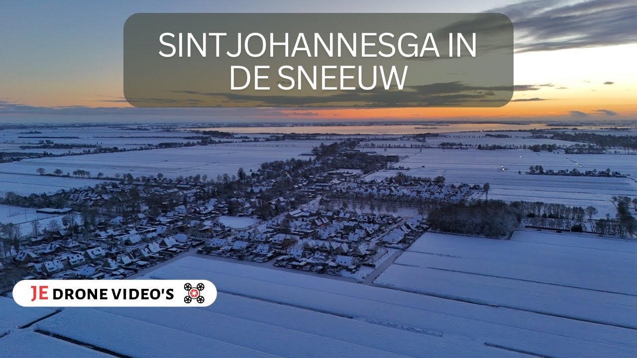 Sintjohannesga in de sneeuw