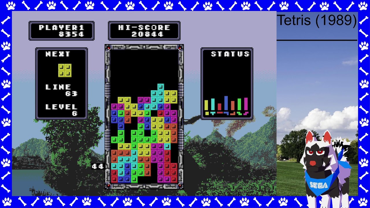 Tetris (1989) [Beating All Sega Genesis Games 074] - Act 7