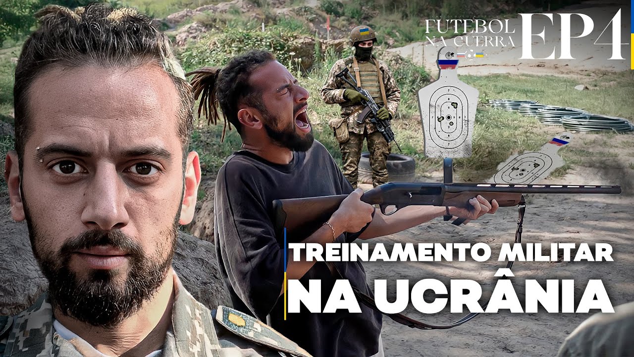 FUTEBOL NA GUERRA: ENTREI NO EXÉRCITO UCRANIANO 