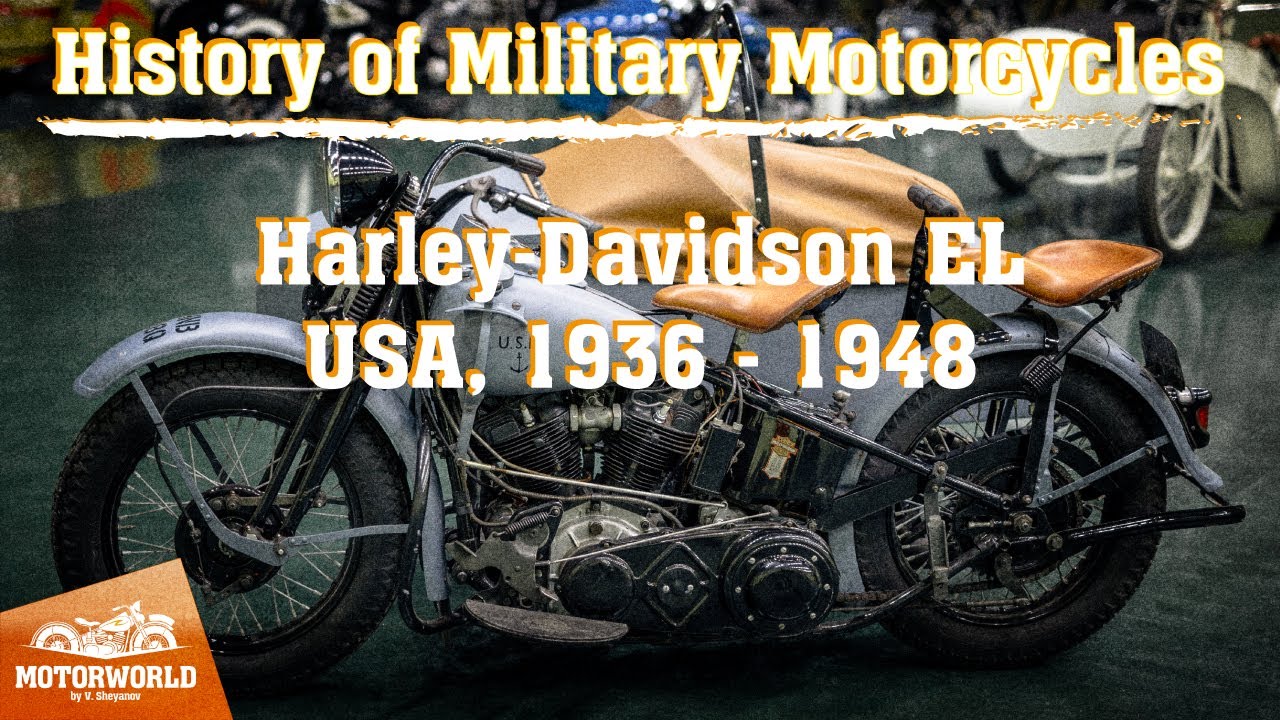Harley-Davidson EL | 1940, США. Обзор и тест-драйв.