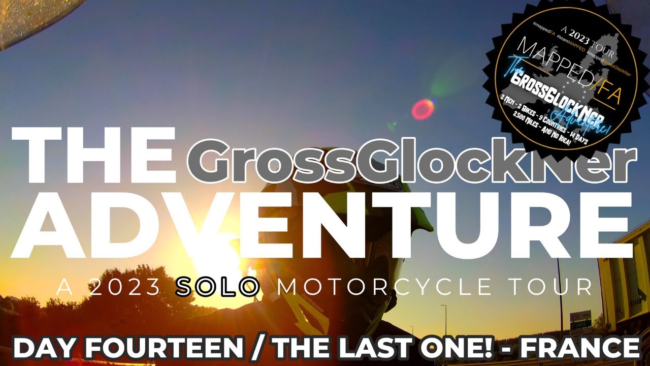 MAPPED - GrossGlockNer Adventure - Day Fourteen / The Last One! - Triumph Trophy 1200SE