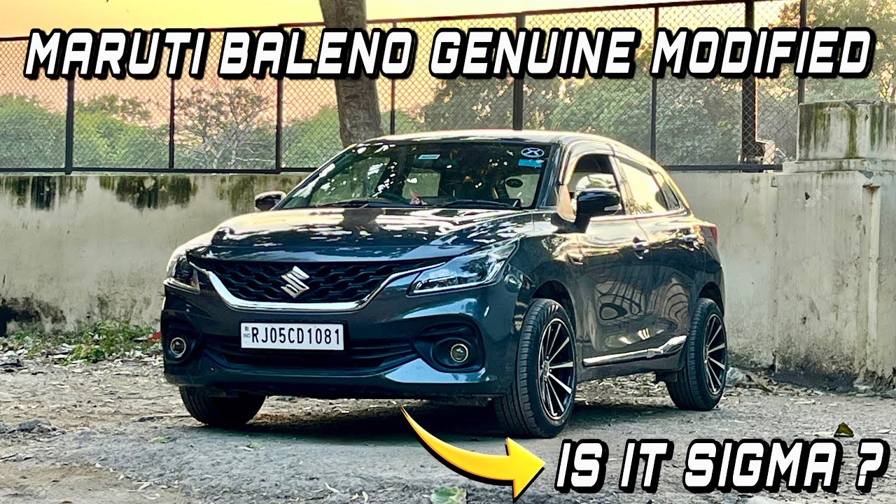 Baleno sigma base modified under budget ✅ New Baleno sigma modification ✅ Baleno 2024