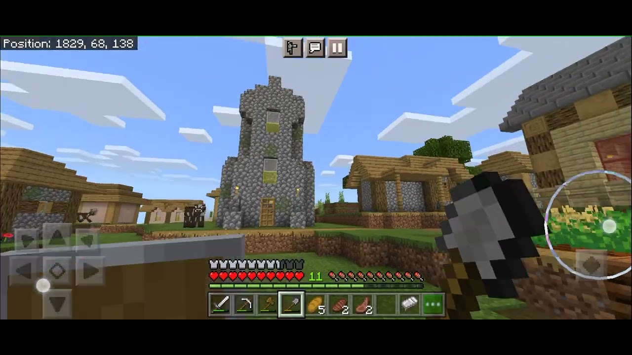 I made a second floor in my villager hall Minecraft Ep-6