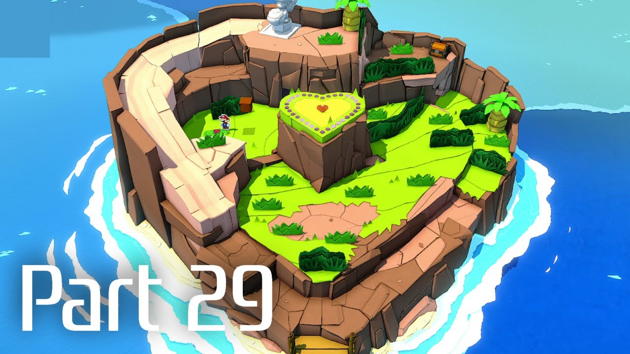 Part 29: Paper Mario: The Origami King Let's Play (Switch) Exploring the Islands of The Great Sea
