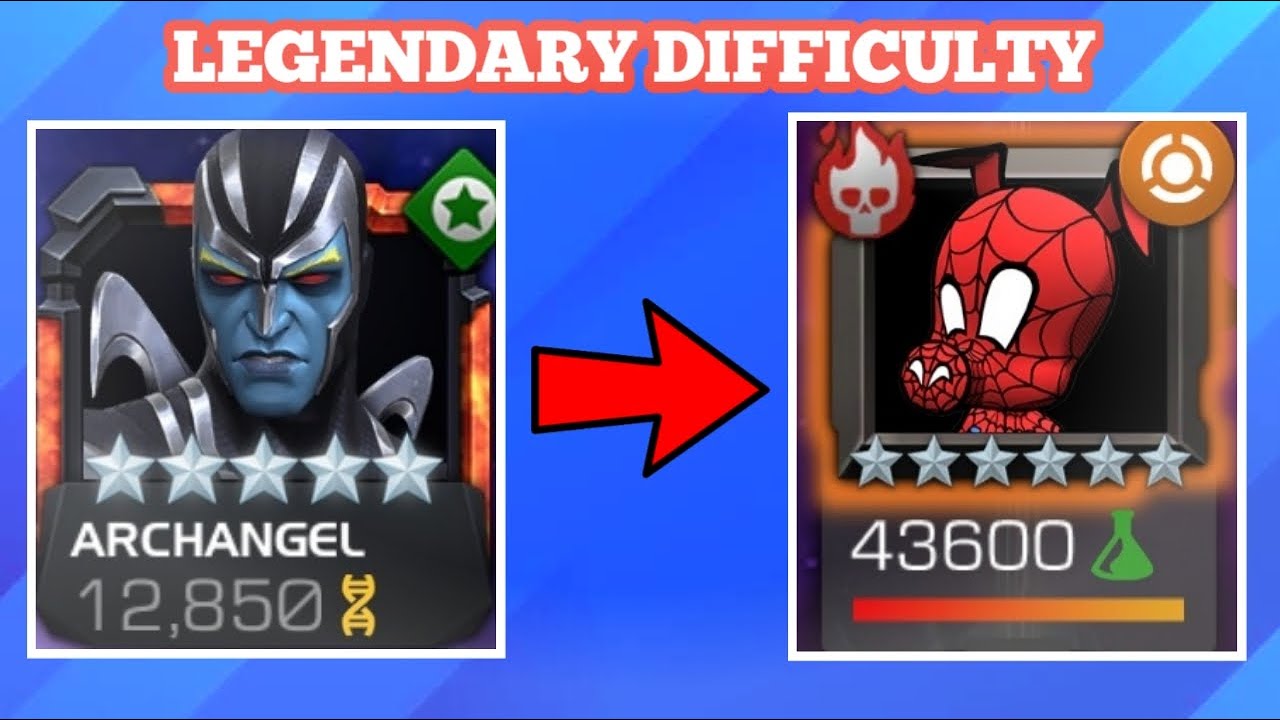MCOC HOW TO EASILY DEFEAT SPIDER HAM JOURNEY TO THE SAVAGE LAND MOUNTAIN