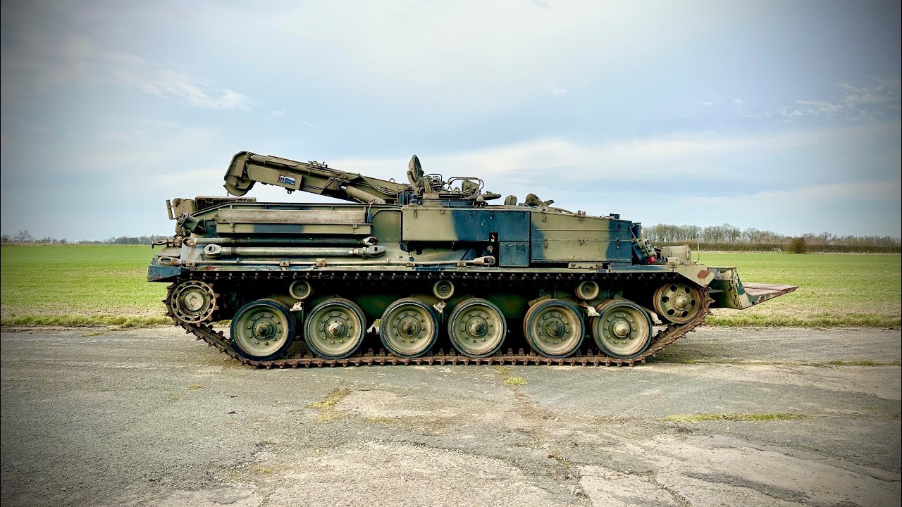 Meet the King of Recovery Vehicles: The Chieftain ARRV