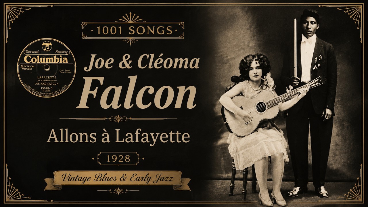 Allons &agrave; Lafayette (1928) &bull; Joe & Cl&eacute;oma Falcon | 1001 Songs