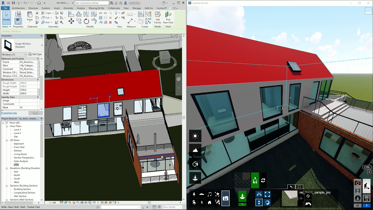 LiveSync Revit: Sincronizaci&oacute;n de Modelo