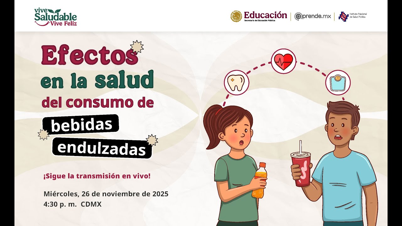 Efectos en la salud del consumo de bebidas endulzadas