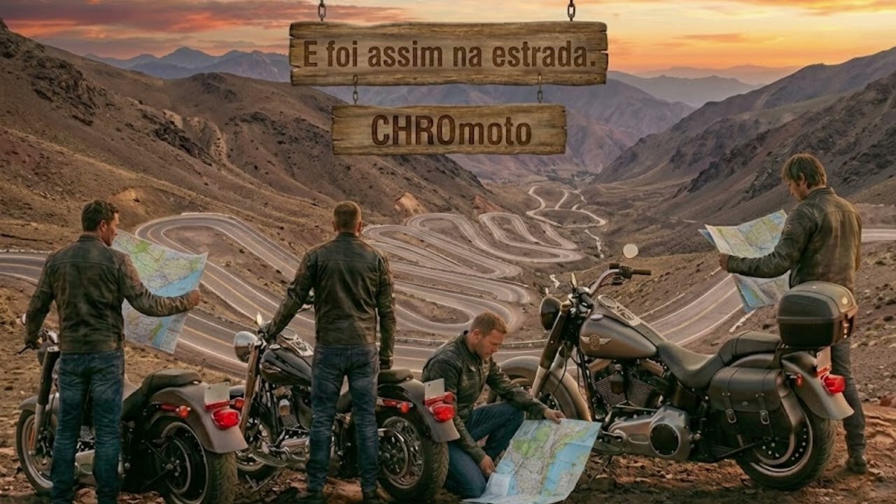 E foi assim na estrada
