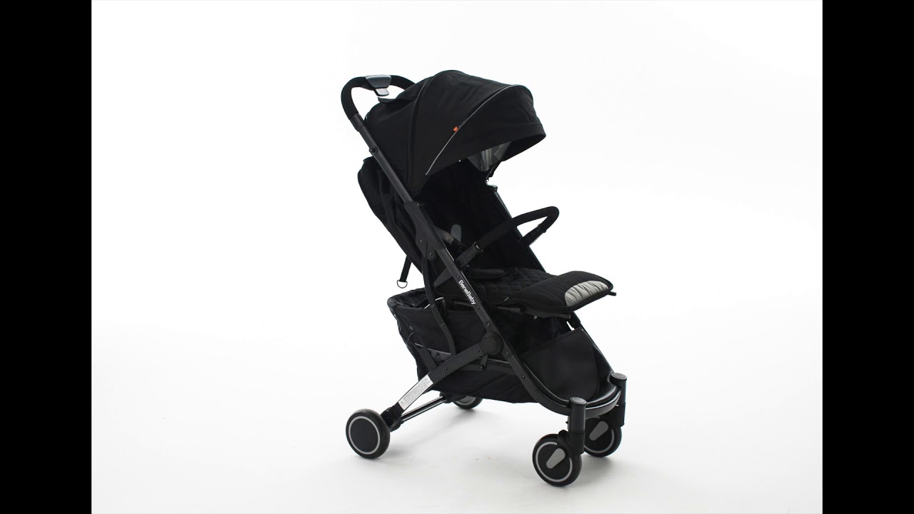 Прогулочная коляска Babyzz D200 черная