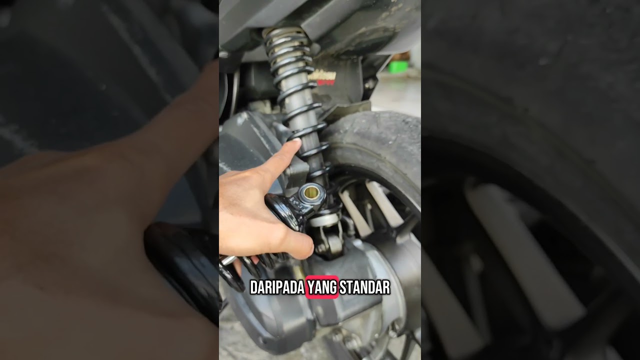 Shock RCB 330mm buat Vario 125 150,solusi buat yang mau ganti shockbreaker belakang