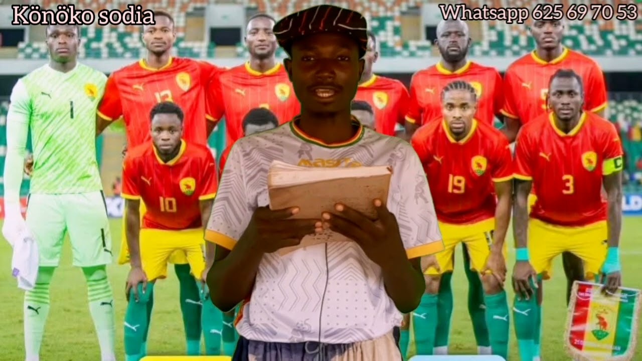 Syli national de Guinée journal könöko sodia