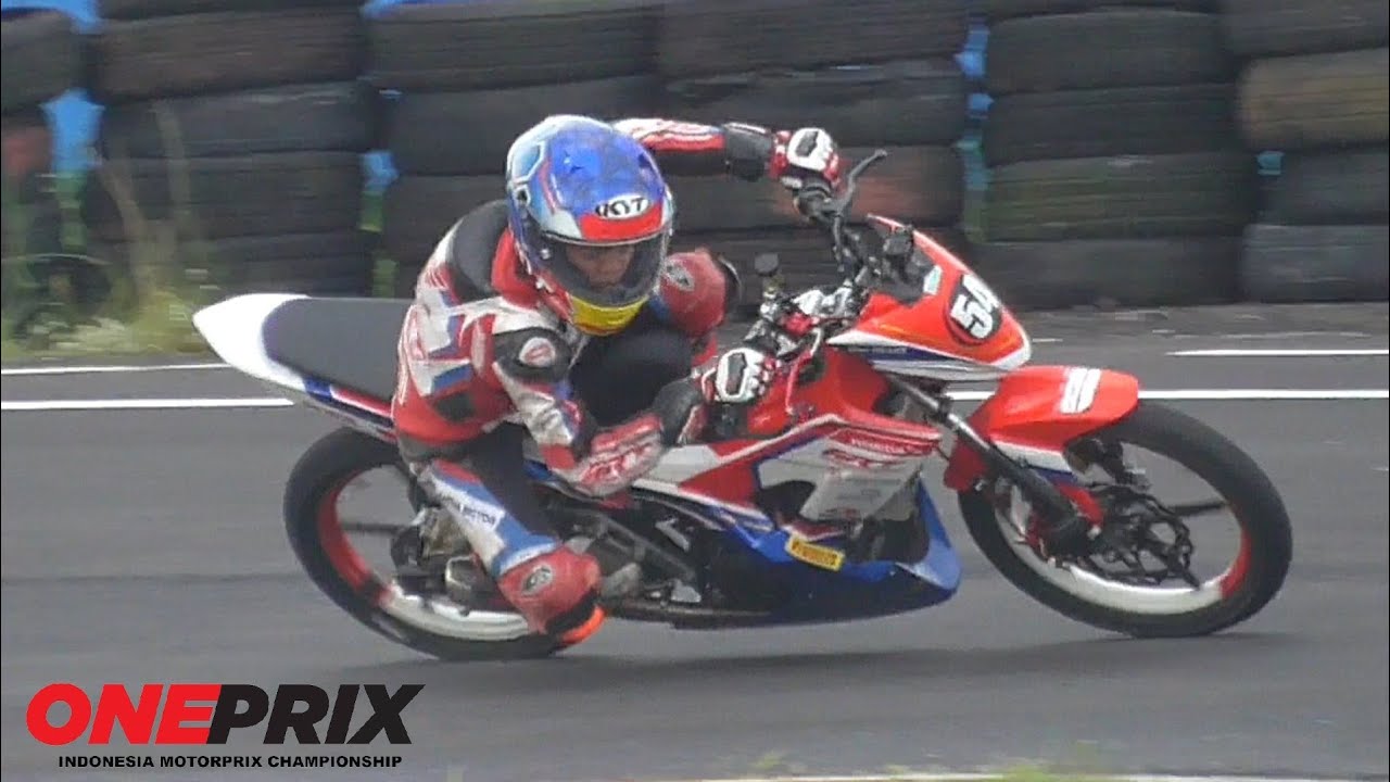 Kecepatan Gaib Vega Ega Pratama di kelas OP3 Rookie Oneprix Tasikmalaya