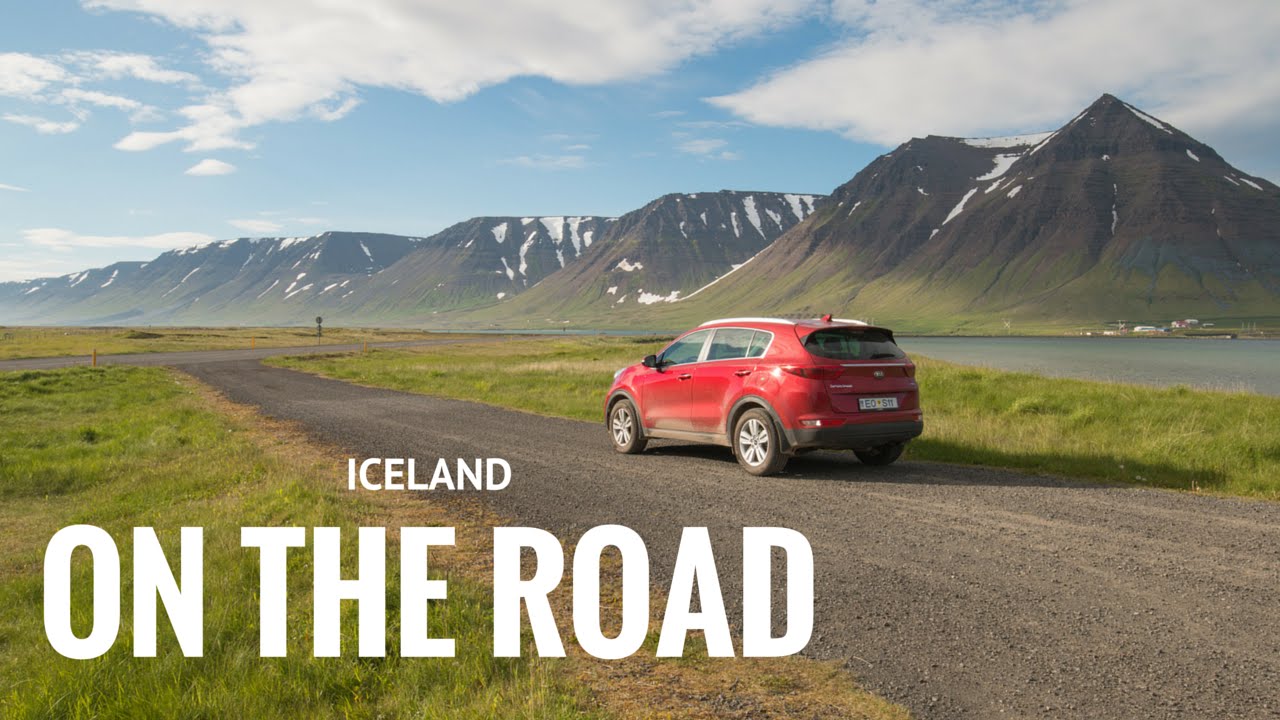 On the road in Iceland