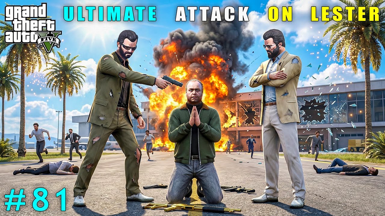 Michael&rsquo;s Most Furious Attack On Lester | Gta V Gameplay #81