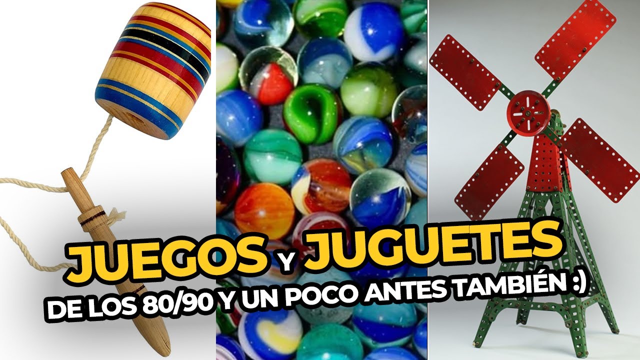 JUGUETES y JUEGOS de los AÑOS 80 y 90 (parte 1) | PERDÓN, CENTENNIALS