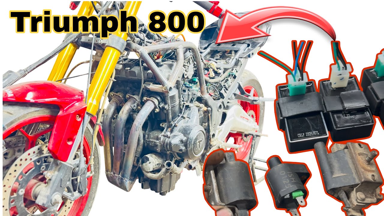 Triumph 800cc EFI to Carb Conversion 🔥 Triple Running Without ECU!