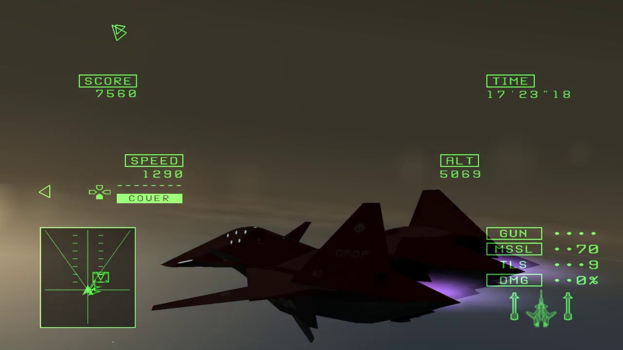 ACE COMBAT 5 REMASTER - ADF 01 FALKEN