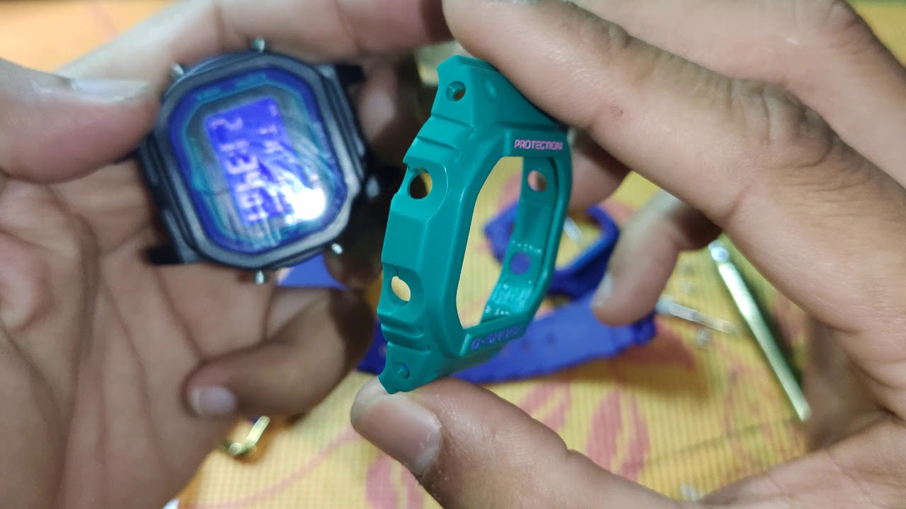 Cara Tukar BNB Gshock Original | GSHOCK GWB5600BL CUSTOM BNB DW5600BL