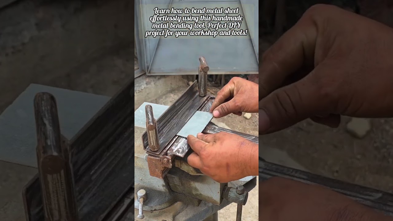Amazing DIY Sheet Metal Bending Tool For Your Workshop
