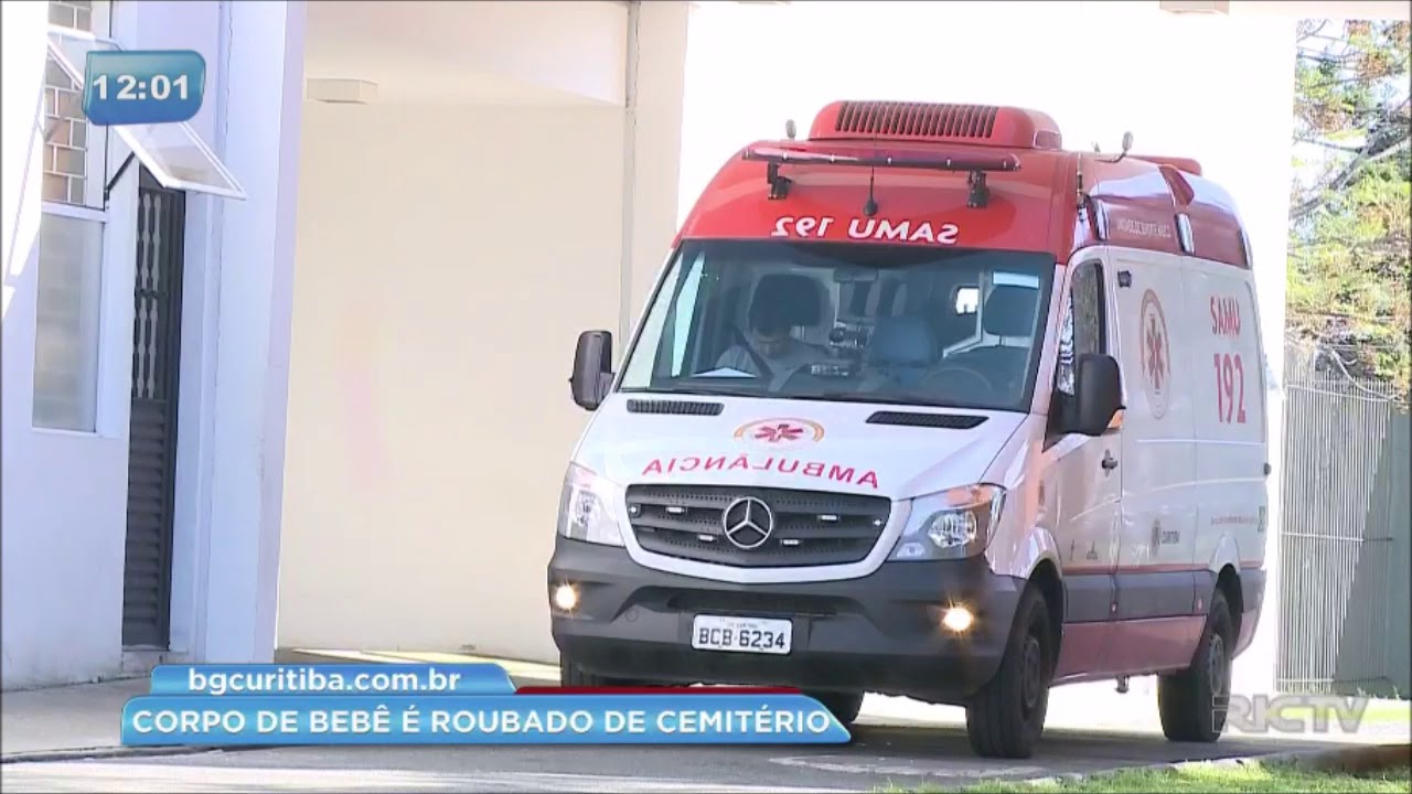 Corpo de bebê é roubado de cemitério em Curitiba