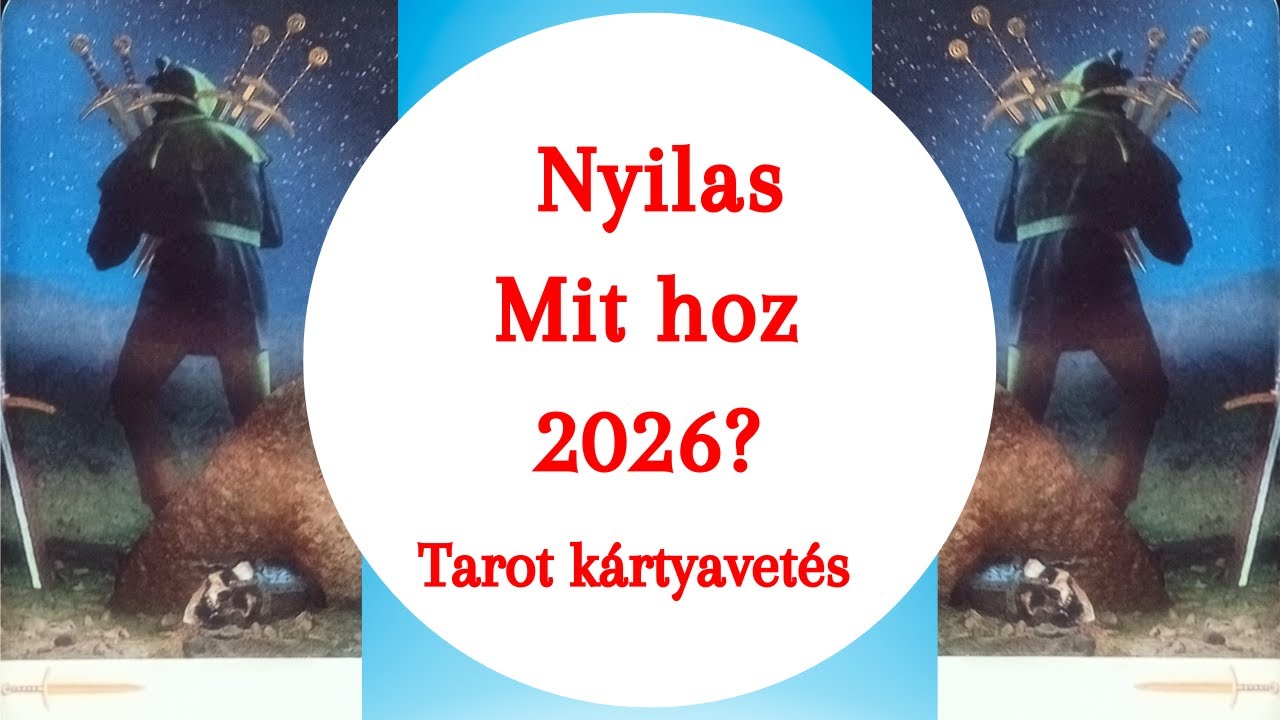 Mit hoz 2026? Általános tarot kártyavetés  Nyilas horoszkóp jegy részére