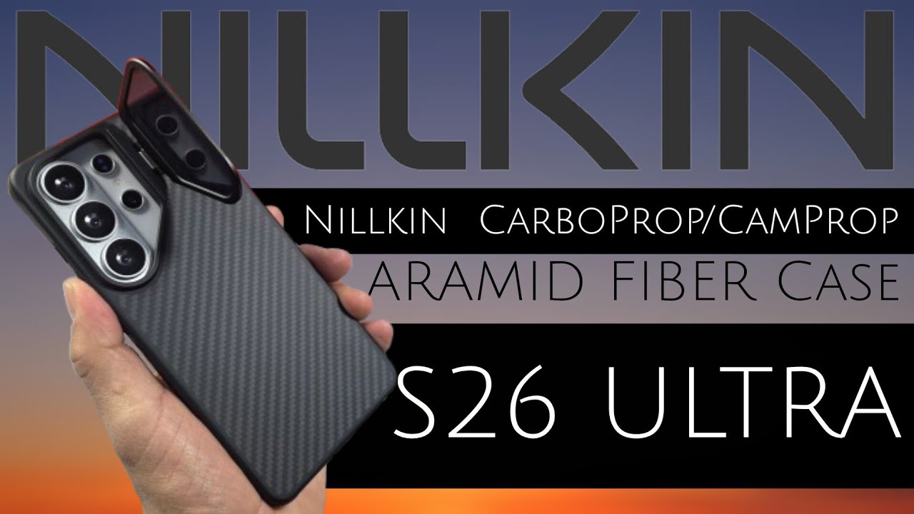 Магнитный чехол Nillkin CamProp/CarboProp из арамидного волокна для Samsung Galaxy S26 Ultra |