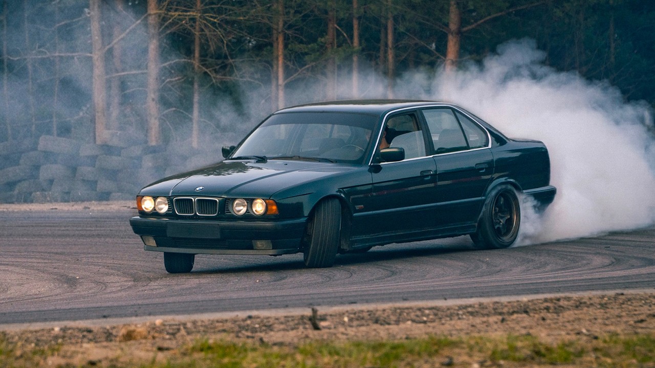Zaspawaliśmy Dyfer w BMW E34 z Silnikiem V8 Mercedesa!