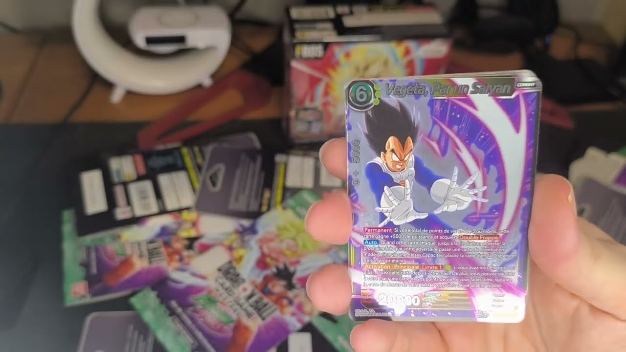 open booster dragon ball super card game masters fearsome rivals N°2