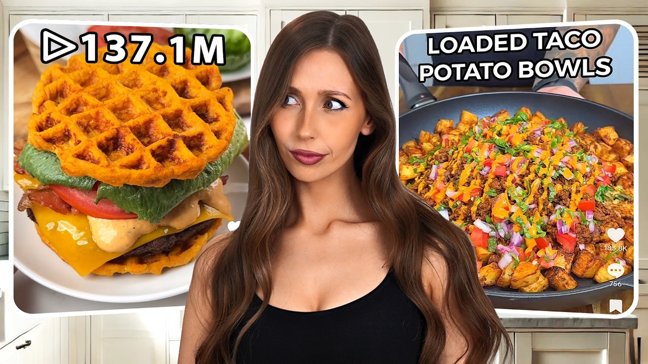 Я протестировала вирусные «здоровые» блюда из TikTok (снова) 🍔