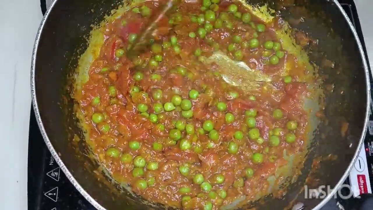 انڈا بوجی مٹر ریسیپی/andha bhuji matar recipe ❤️#indiamasalakitch #andha recipe #cooking #easyrecipe