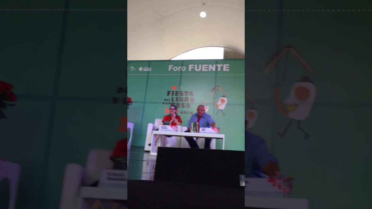 Feria del libro y la rosa 2017- Fa Orozco y Benito Taibo