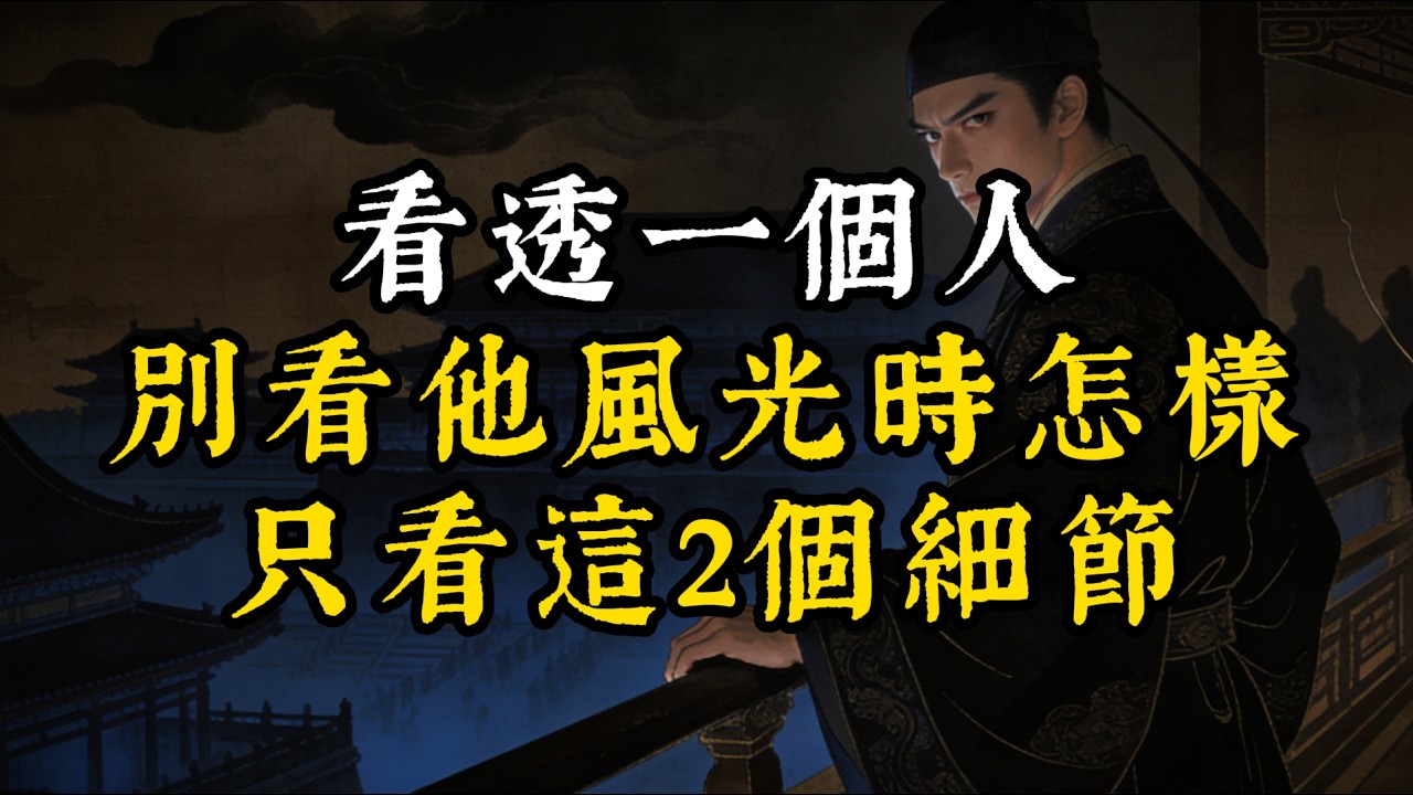 有這2個特徵的人必能成大事#智慧#强者謀略#人生感悟#處世智慧#人際關係