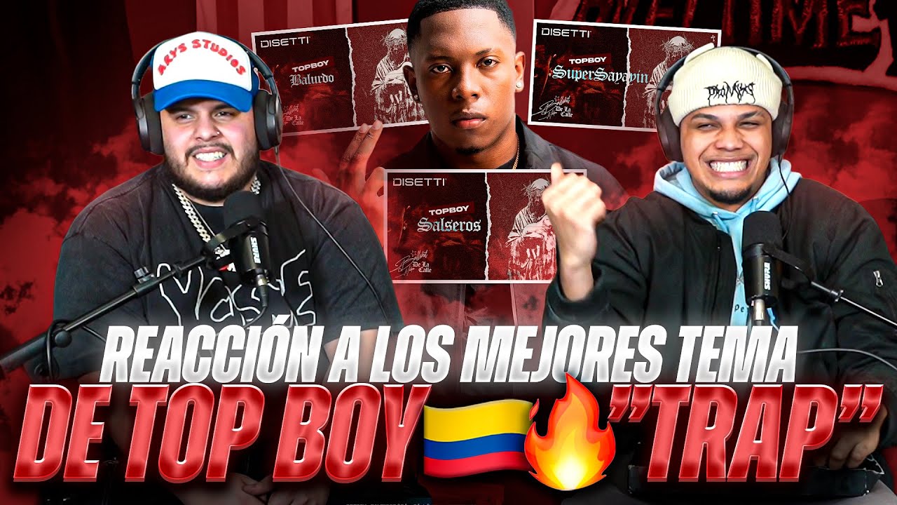 REACCION a LOS MEJORES TEMAS DE “TOP BOY” SALSEROS, SUPERSAYAYIN y BALURDO… 