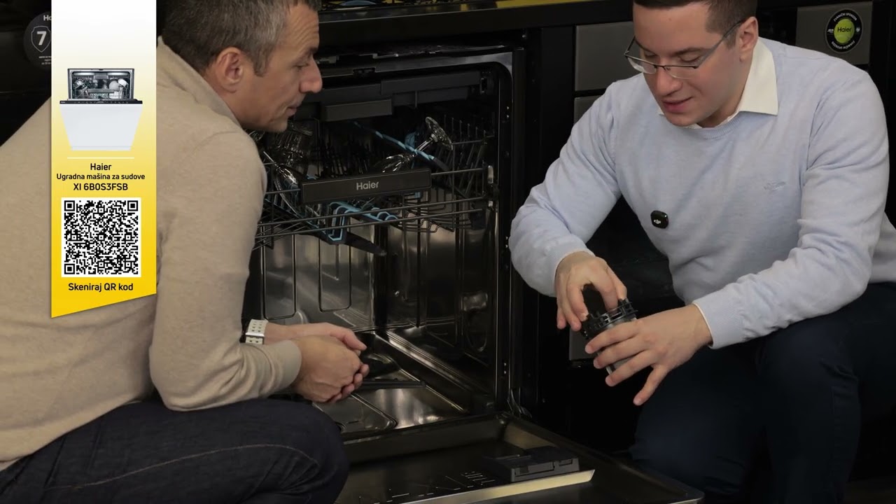 Haier ugradna mašina za sudove XI 6B0S3FSB | TV Šopingmanija