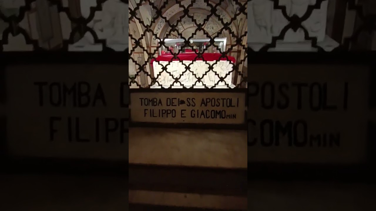 Roma segreta cripta della Basilica dei Santi XII Apostoli