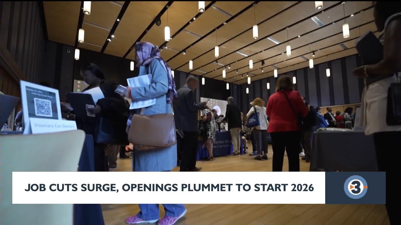 Job cuts surge, openings plummet in 2026