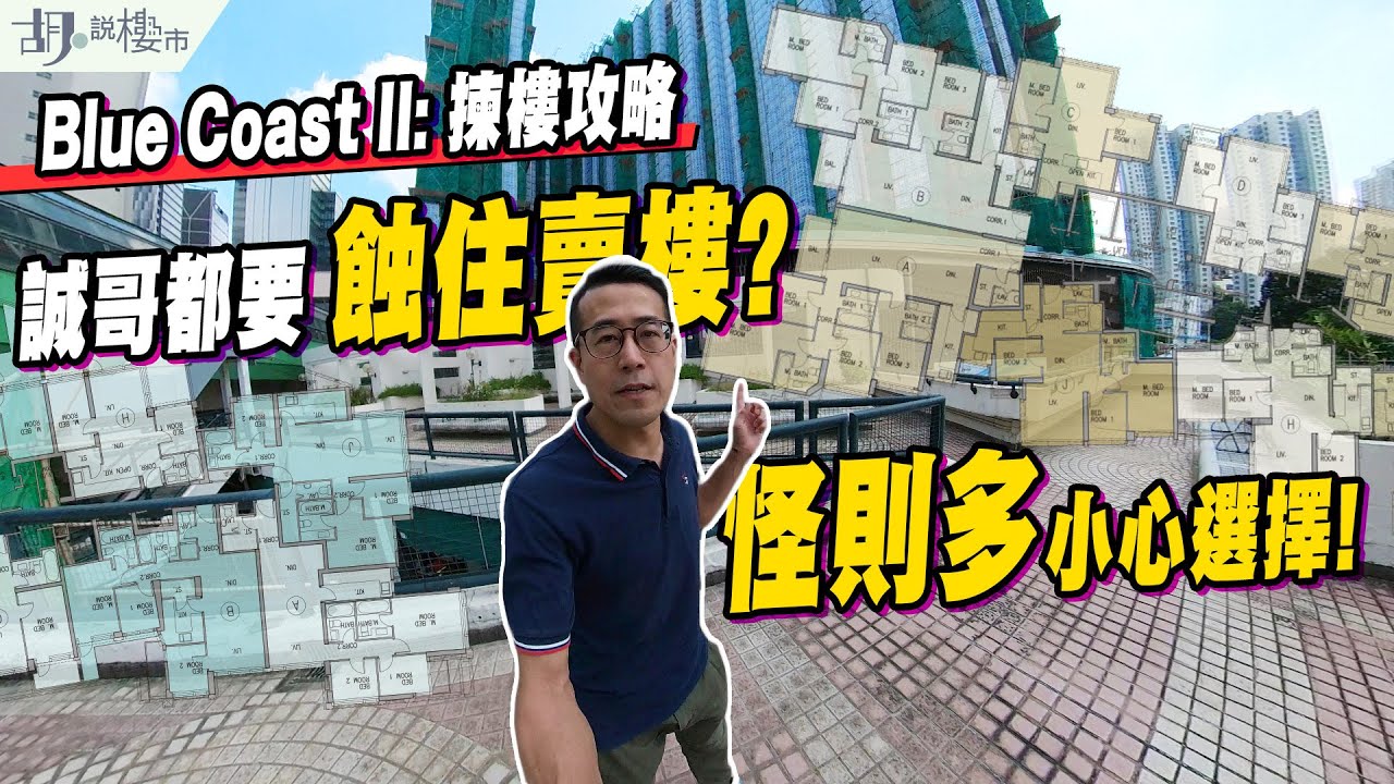 🥶Blue Coast II: 揀樓攻略🥶誠哥都要蝕住賣樓❓怪則多小心選擇❗️｜黃竹坑站｜長實｜胡‧說樓市