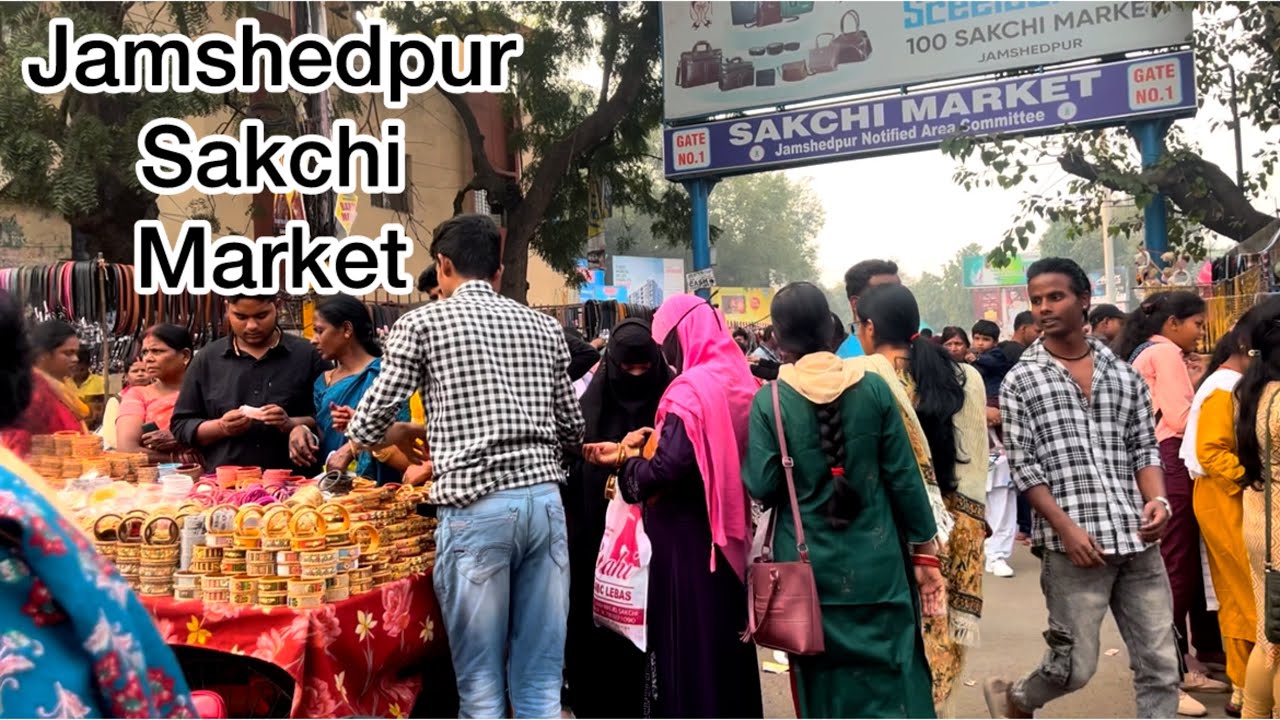 Sakchi Market Jamshedpur walking tour | cheapest market in jamshedpur
